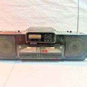 Sony CFD-DW95 DoDeCaHORN CD Vintage Boombox 1987 Rare JP Model Repair Junk